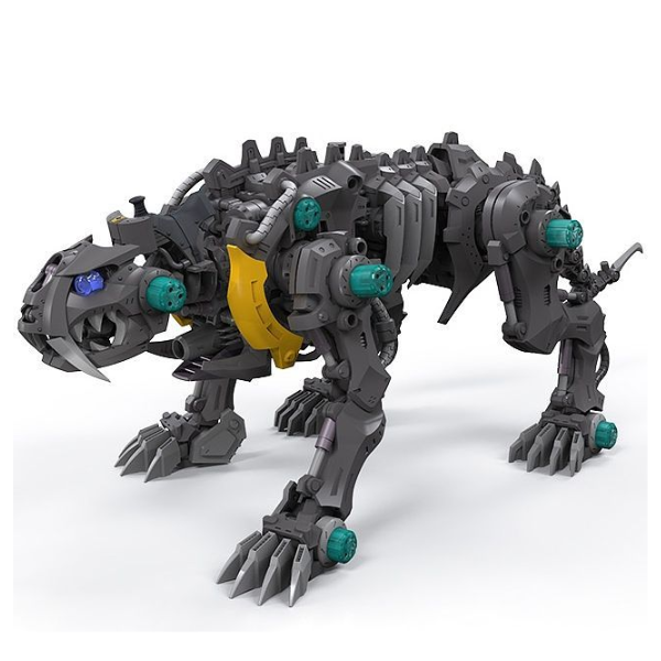 Gundam Express Australia Kotobukiya HMM Zoids: Fang Tiger view on side inner scale