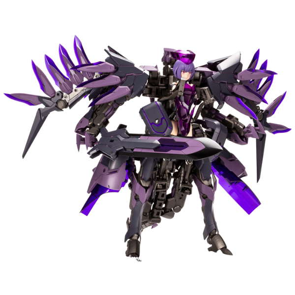 Kotobukiya M.S.G GA08 Dark Bird with Gigantic Arms Bicorn with Kotobukiya M.S.G GA08 Dark Bird with Gigantic Arms Bicorn and Frame Arms Girl