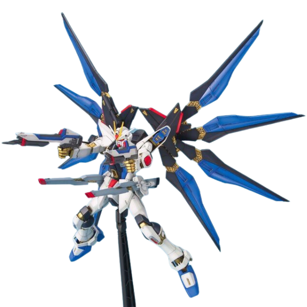 Gundam Express Australia Bandai 1/100 MG ZGMF-X20A Strike Freedom action pose 1
