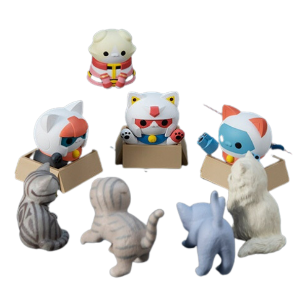 Gundam Express Australia MegaHouse Gundam Mobile Suit Nyandam Earth Federation Forces with cats