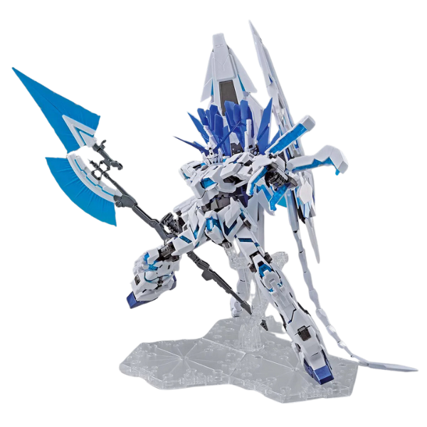 Gundam Express Australia P-Bandai 1/100 MG Gundam Base Limited Unicorn Gundam Perfectibility [Destroy Mode] action pose 3