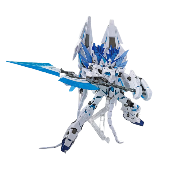 Gundam Express Australia P-Bandai 1/100 MG Gundam Base Limited Unicorn Gundam Perfectibility [Destroy Mode] action pose 4
