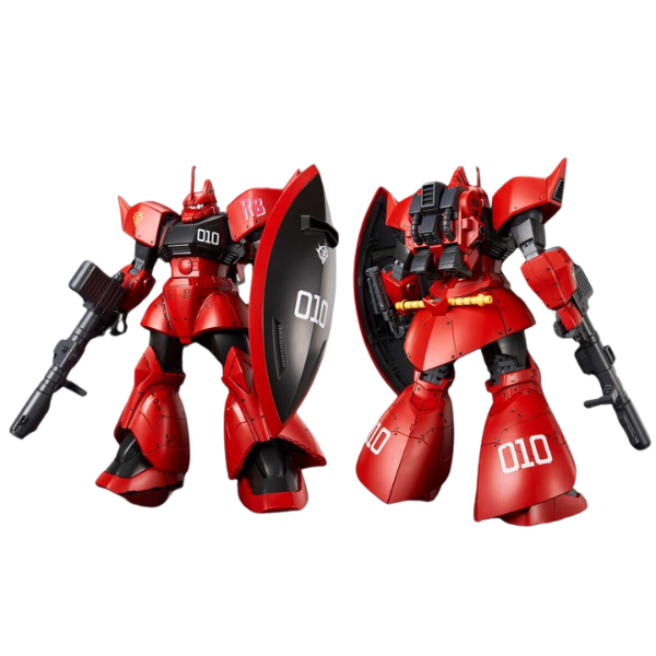 Gundam Express Australia P-Bandai 1/100 MG Johnny Ridden's Gelgoog [High Mobility Type] view on back and front