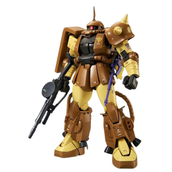 P-Bandai 1/100 MG MS-06R-1A Masaya Nakagawa's Zaku II action pose front