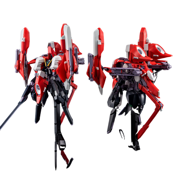 Gundam Express Australia P-Bandai 1/144 HGUC Aqua Hambrabi II (AOZ RE-BOOT version)  back and front view