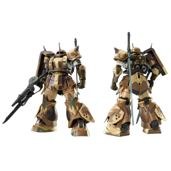 Gundam Express Australia P-Bandai 1/144 HG Zaku High Mobility Surface Type (EGBA) front and back details 