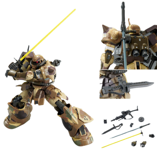 Gundam Express Australia P-Bandai 1/144 HG Zaku High Mobility Surface Type (EGBA)  more details and action poses