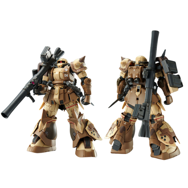 Gundam Express Australia P-Bandai 1/144 HG Zaku High Mobility Surface Type [SELMA]  view on back and front