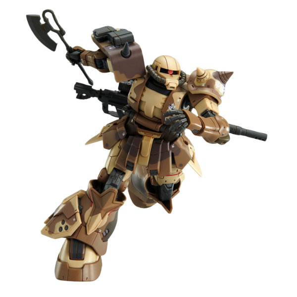 Gundam Express Australia P-Bandai 1/144 HG Zaku High Mobility Surface Type [Wald Ren Custom] with axe
