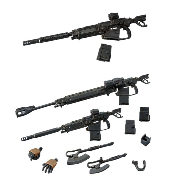 Gundam Express Australia P-Bandai 1/144 HG Zaku High Mobility Surface Type [Wald Ren Custom] weapons and parts