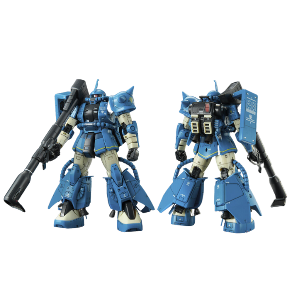 Gundam Express Australia P-Bandai 1/144 RG Robert Gilliam,s Zaku II  front and back view