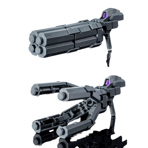 Gundam Express Australia P-Bandai HG 1/144 Eldora Daughtress package artwork weapons