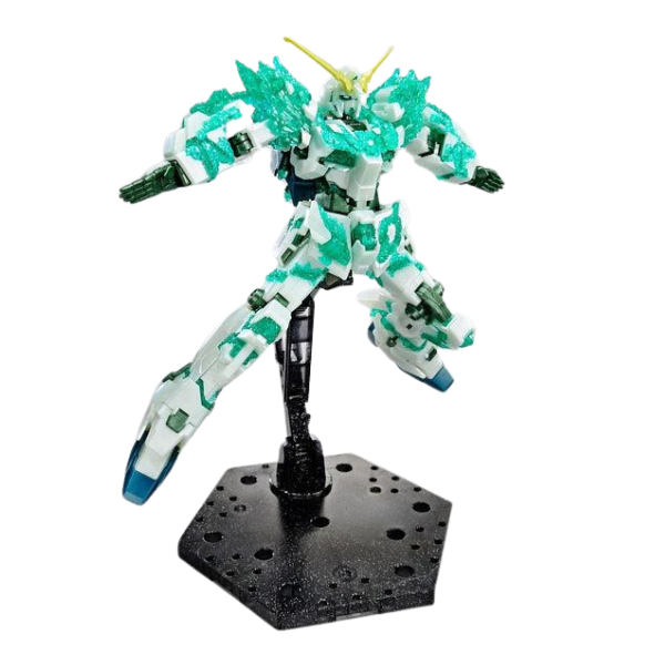 Gundam Express Australia P-Bandai HG 1/144 Gundam Base Limited Unicorn Gundam [Luminous Crystal Body] in stand