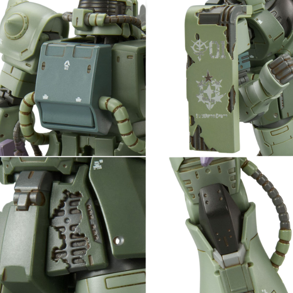 Gundam Express Australia P-Bandai HG 1/144 MS-06F CUCURUZ DOAN’S ZAKU focus details 3