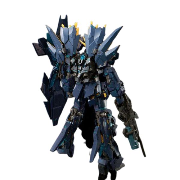 P-Bandai RG 1/144 UNICORN GUNDAM 02 BANSHEE NORN (FINAL BATTLE Ver.) rear view.