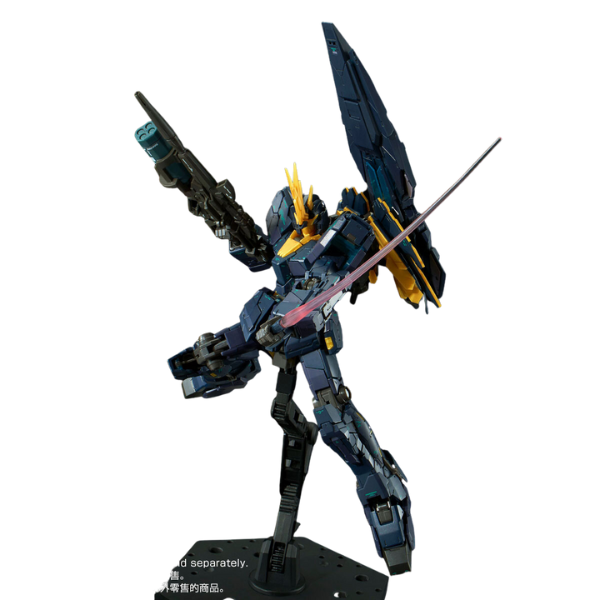 P-Bandai RG 1/144 UNICORN GUNDAM 02 BANSHEE NORN (FINAL BATTLE Ver.) action pose 3