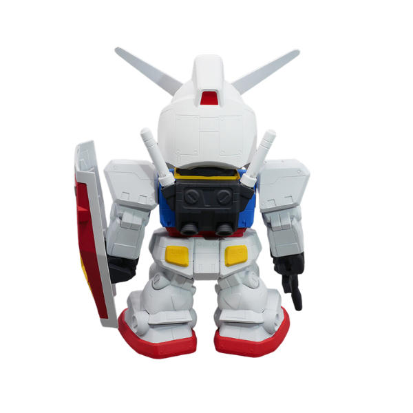 Gundam Express Australia Plex Jumbo Soft Vinyl Figure SD RX-78-2 SD Gundam (Reissue ) view on back 2