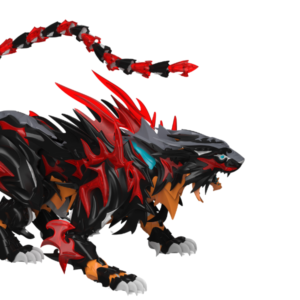 Gundam Express Australia SHENXING TECHNOLOGY FX-7800H Sengaijkyo Series Red Crest Black Tiger Plastic Model Kit focus details 2