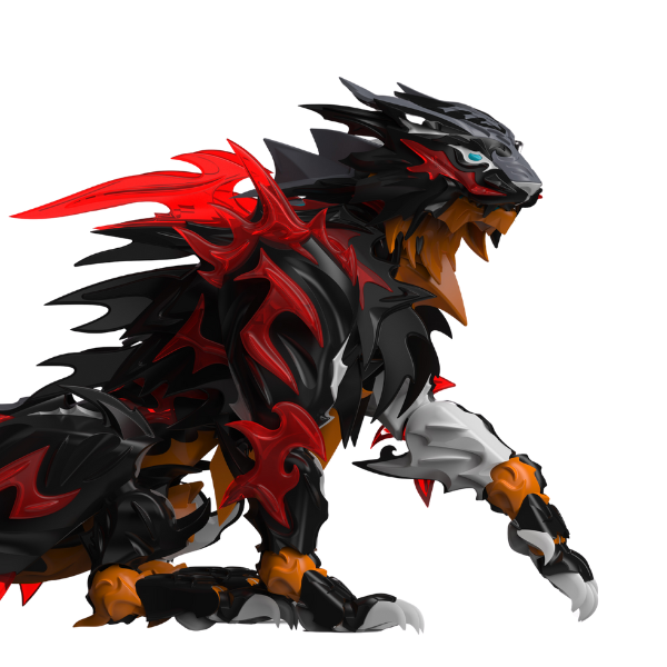 Gundam Express Australia SHENXING TECHNOLOGY FX-7800H Sengaijkyo Series Red Crest Black Tiger Plastic Model Kit focus details 3