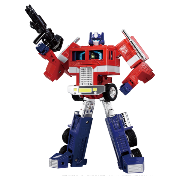 Gundam Express Australia Takara Tomy Transformers Missing Link C-02 Convoy (Anime Edition) action pose 2