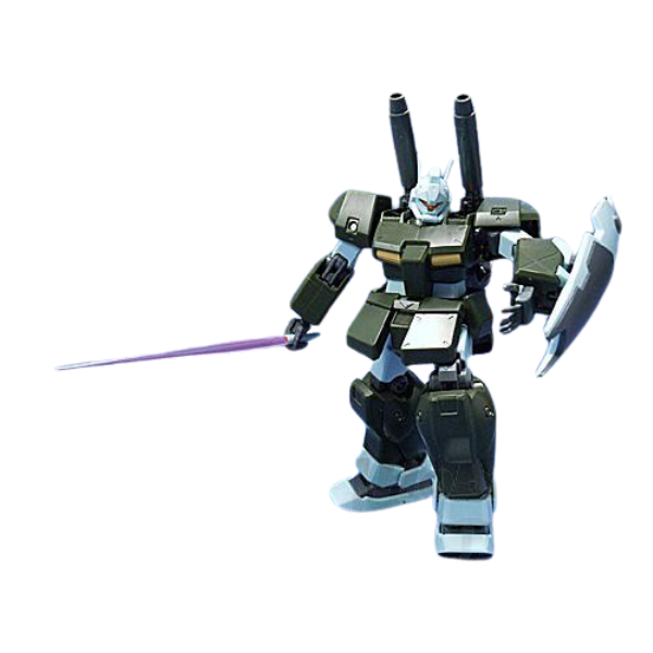 Gundam Express Australia Bandai 1144 HGUC RGC-83 GM Cannon II action pose 3
