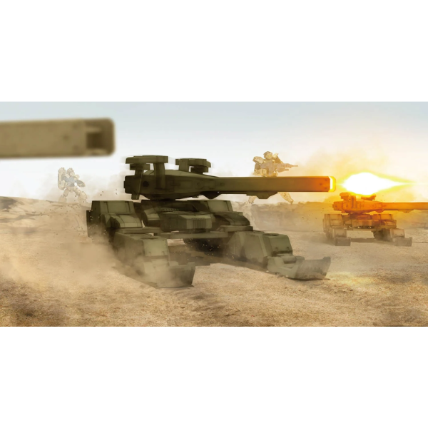 Gundam Express Australia Bandai 1/144 NG 30MM EXA Vehicle (Tank Ver.) [Olive Drab] promotional image