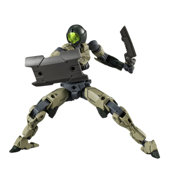 Gundam Express Australia Bandai 1/144 NG 30MM EXM-A9A Spinatio (Army Specification) action pose 2