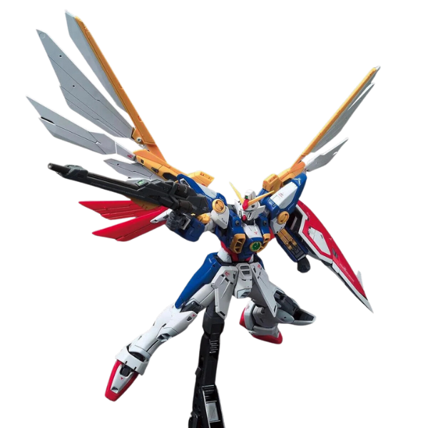 Gundam Express Australia Bandai 1/144 RG Wing Gundam action pose 2