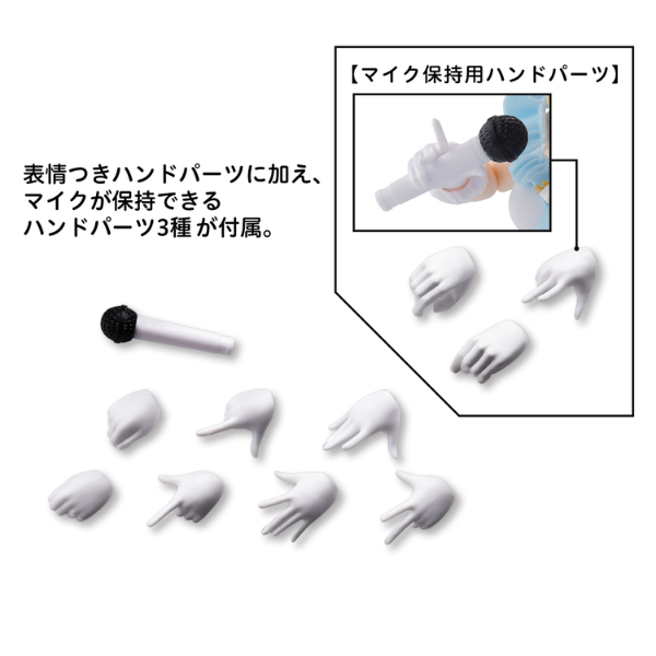 Gundam Express Australia Bandai 30MS Option Body Parts Beyond the Blue Sky 1 (Color B) hand parts