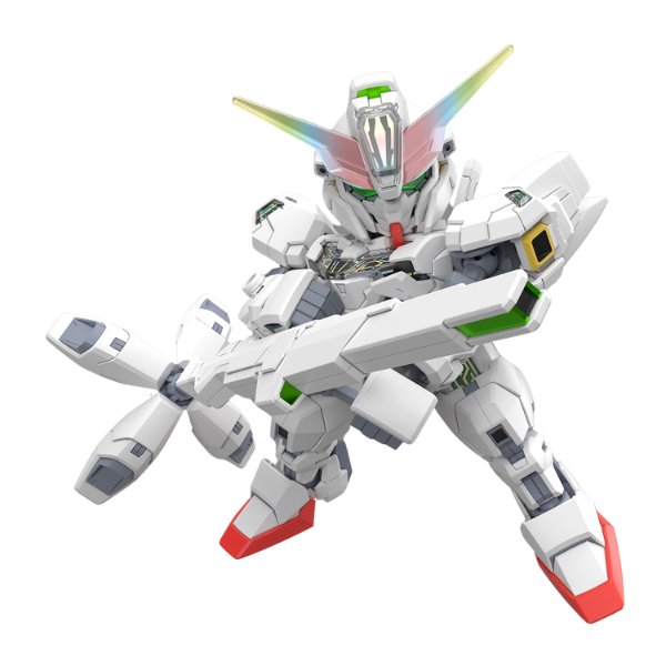 Gundam Express Australia Bandai SD Gundam Cross Silhouette Gundam Caliburn wuth rifle