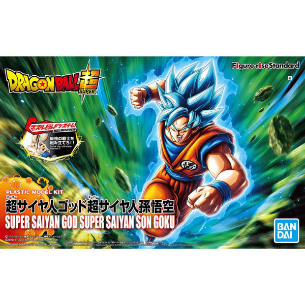 Gundam Express Australia Figure-rise Standard Super Saiyan God Super Saiyan Son Goku package artwork