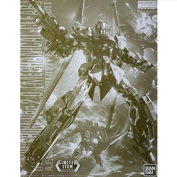 Gundam Express Australia P-Bandai 1/100 MG Hyakushiki Ver 2.0 [Mechanical Clear] package artwork