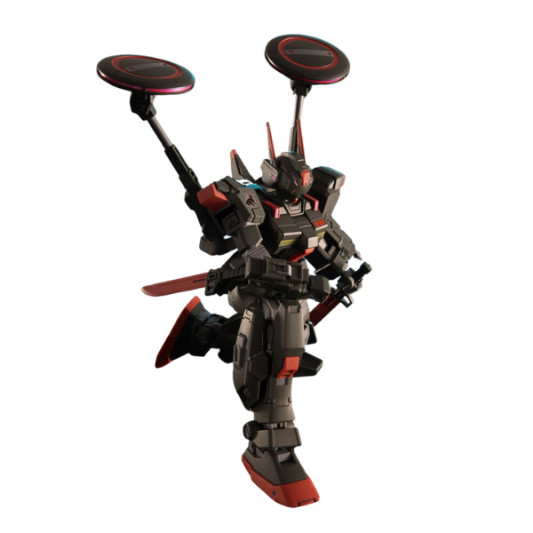 Gundam Express Australia P-Bandai 1/144 HG Black Rider action pose