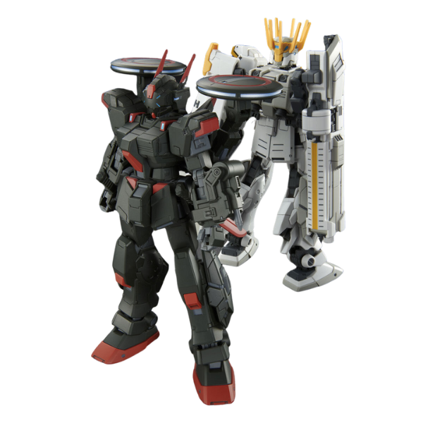 Gundam Express Australia P-Bandai 1/144 HG Black Rider  action pose 6