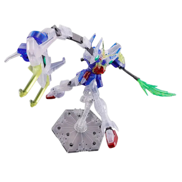 P-Bandai 1/144 HG Gundam Base Limited Shenlong [Clear Colour] action pose 2