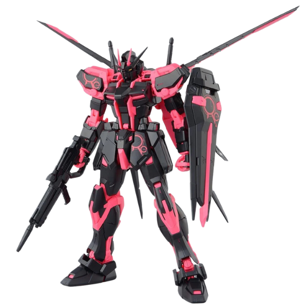 Gundam Express Australia P-Bandai MG 1/100 Aile Strike Gundam Ver. RM [Recirculation Ver/ Neon Pink] view on front