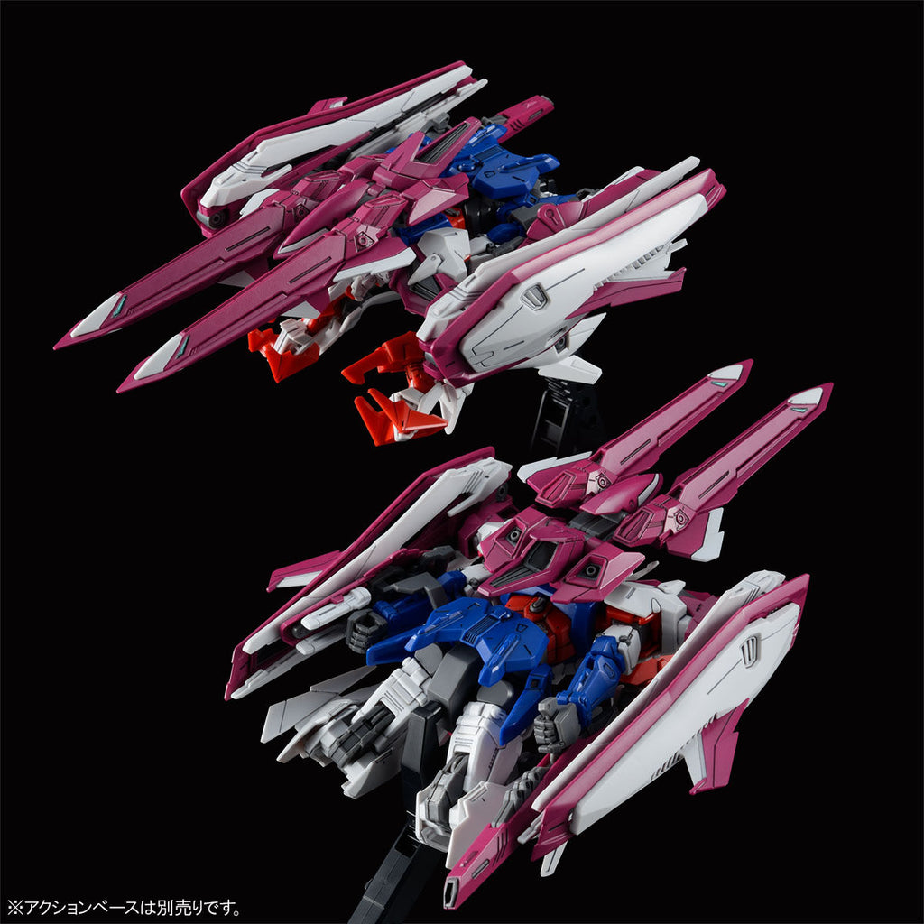 Gundam Express Australia P-Bandai HGAC 1/144 Gundam L.O. Booster transformed front and rear views