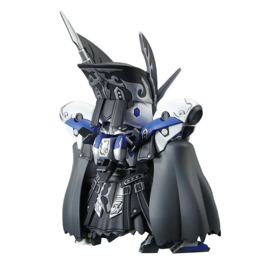 Bandai SDW Heroes Leif Gundam GP04 rear view with cloak