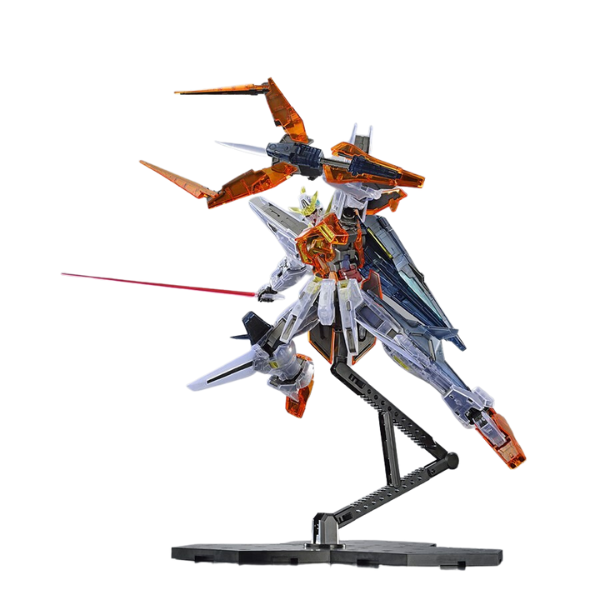 Gundam Express Australia Gundam Base Limited 1/100 MG GB Limited Gundam Kyrios (Clear Colour) with beam saber and shield  
