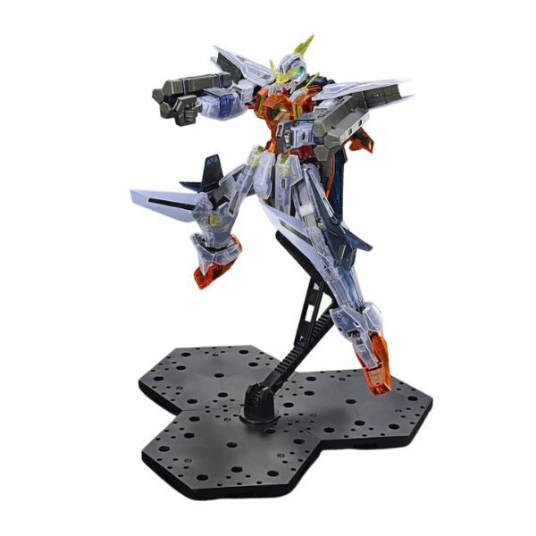 Gundam Express Australia Gundam Base Limited 1/100 MG GB Limited Gundam Kyrios (Clear Colour)  with beam submachine gun