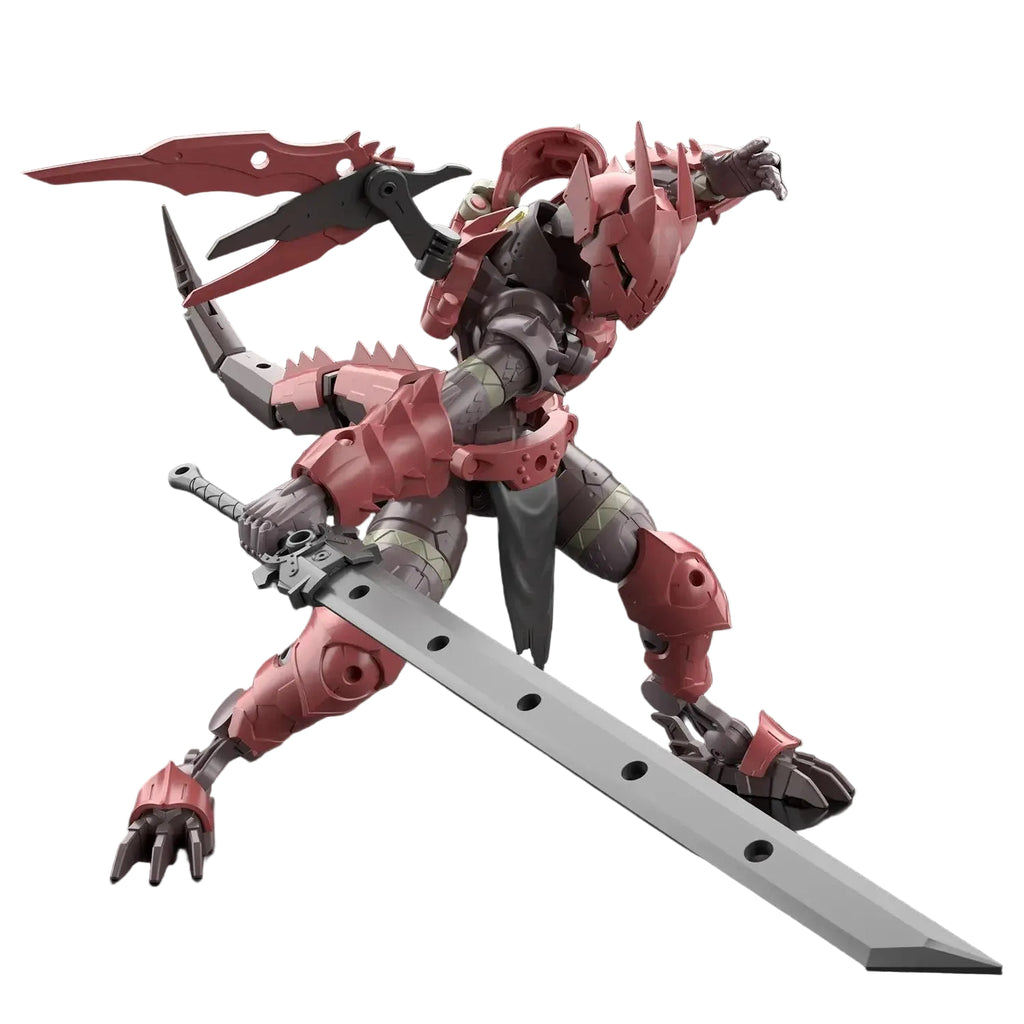 Mecha Express Australia 30MF Dragonia Knight action pose with weapon no.2