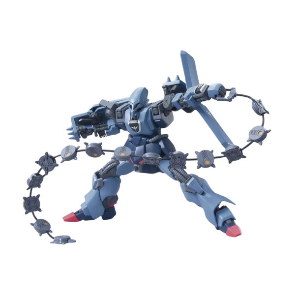 Mecha Express Australia Bandai 1/144 HGUC Schuzrum Galluss action pose