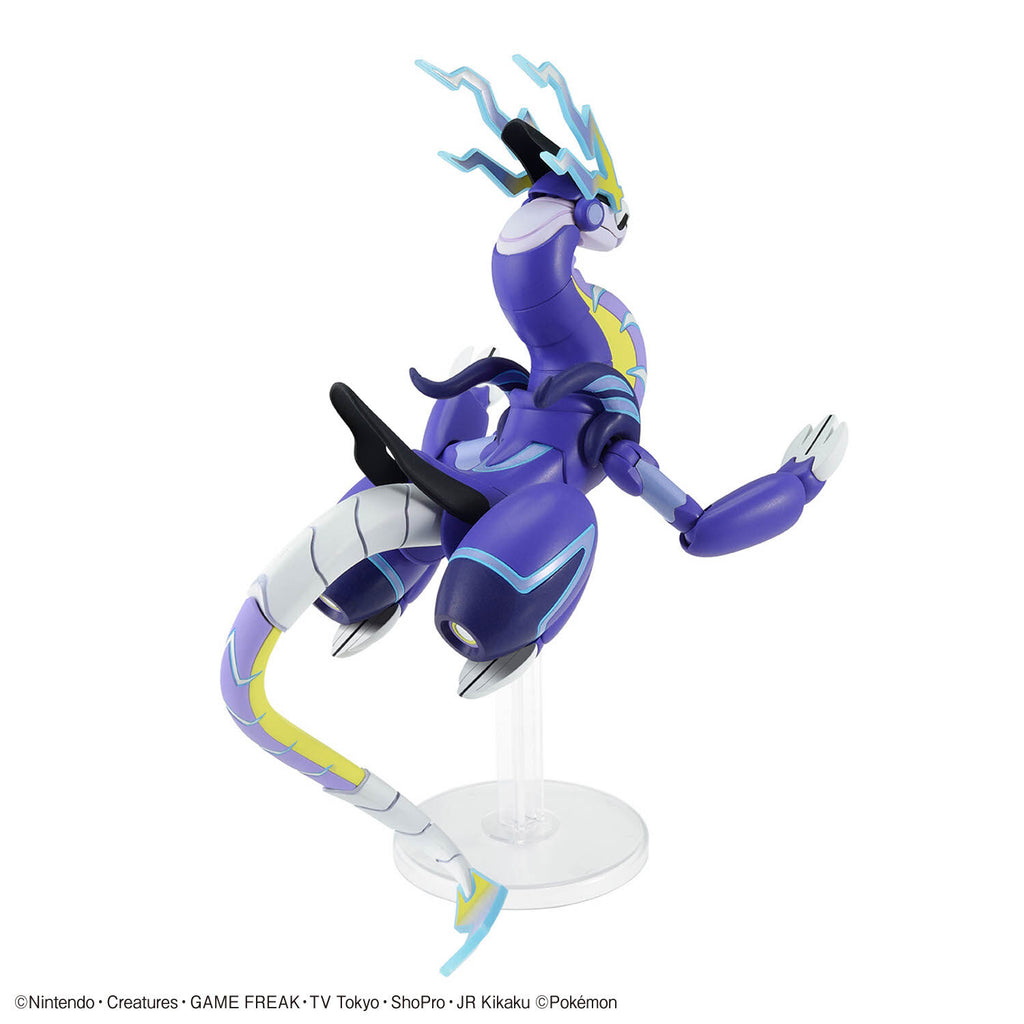 MEA Bandai Pokemon Plamo Collection 59 Select Series Miraidon rear view pose
