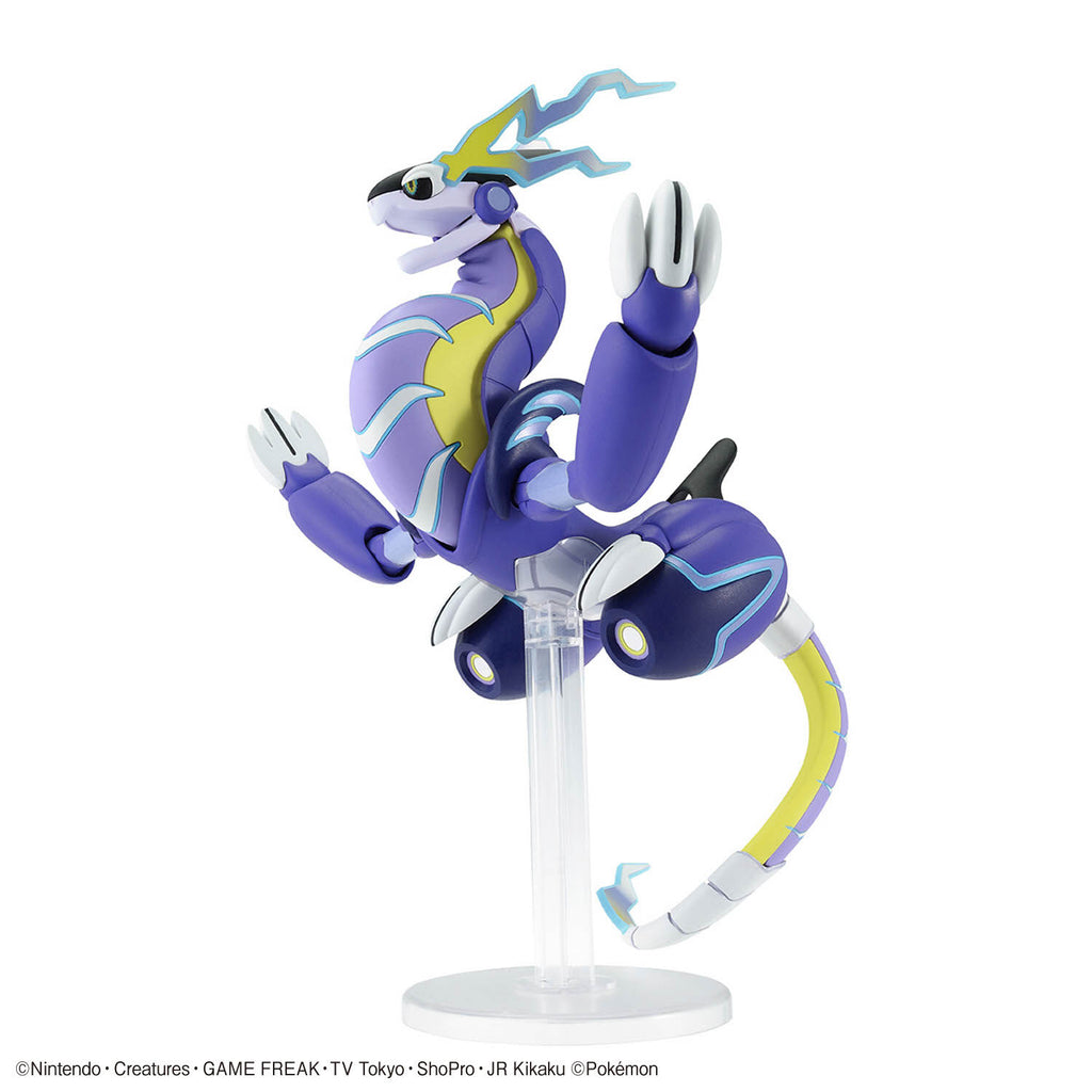 MEA Bandai Pokemon Plamo Collection 59 Select Series Miraidon side on pose 2