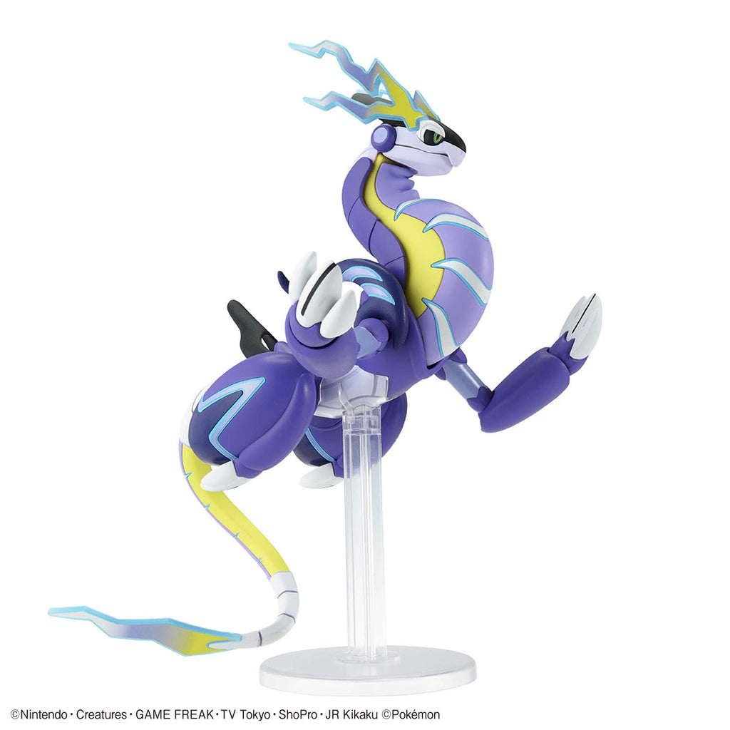 MEA Bandai Pokemon Plamo Collection 59 Select Series Miraidon side on pose