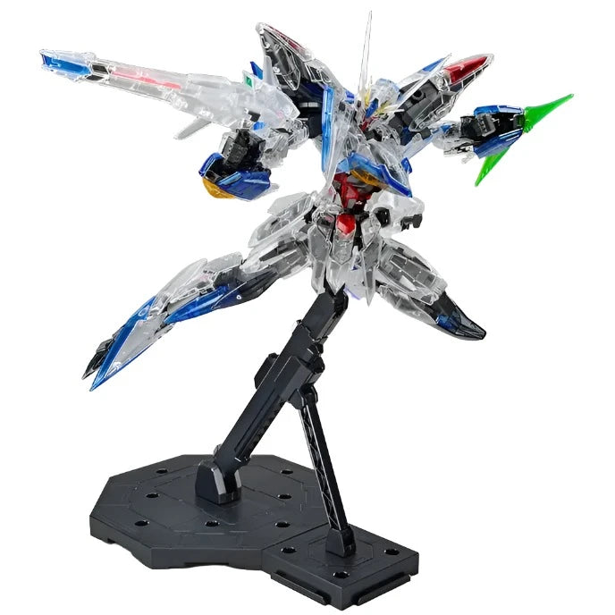 Gundam Express Australia P-Bandai 1/100 MG Gundam Base Limited Eclipse Gundam [Clear Colour] action pose 1