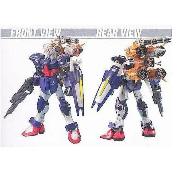 Bandai 1/144 HG 105 Dagger + Gunbarrel front and rear view