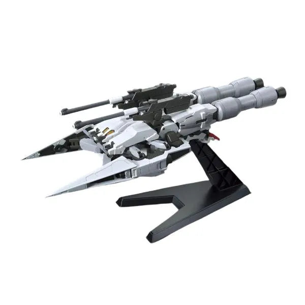 Bandai 1/144 HG IBO Barbatos & Long Dist. Booster Kutan San flight transformed pose