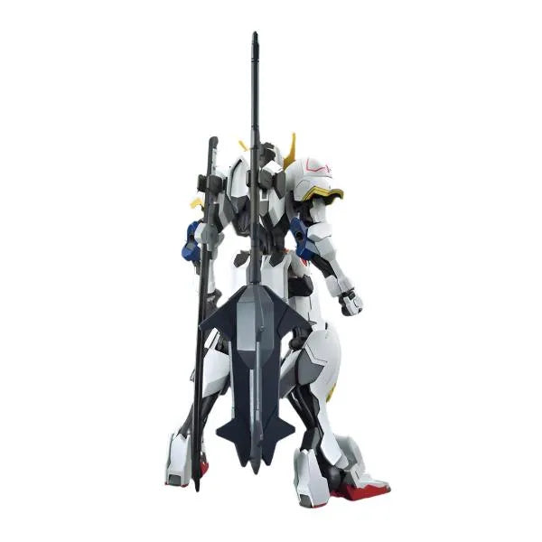 Bandai 1/144 HG IBO Barbatos & Long Dist. Booster Kutan San rear view 1