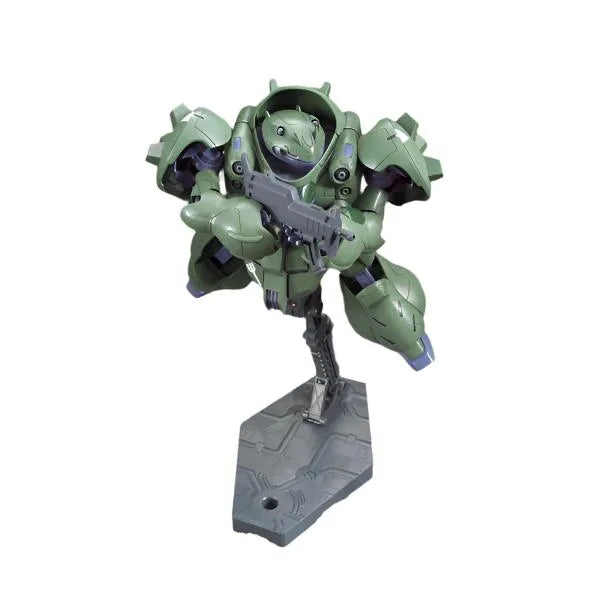 Bandai 1/144 HG IBO Gundam Gusion on action base with machine